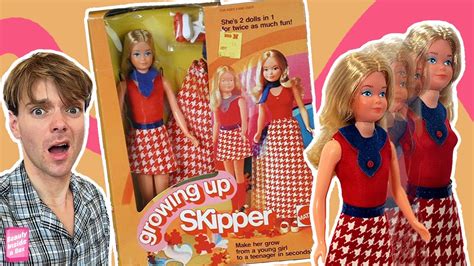 vintage boobs|Growing Up Skipper doll: See how Barbies sister changed from a。